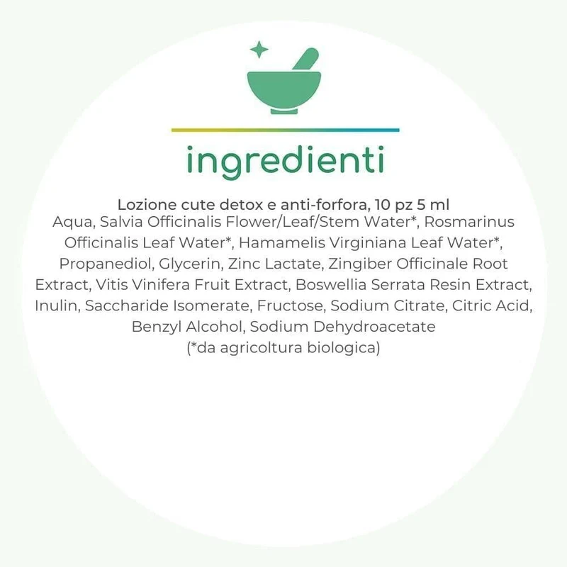 Lozione cute prebiotica detox, 10 pz - La Saponaria