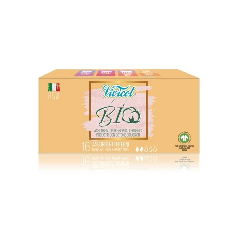 Assorbenti interni regular con applicatore, 16 pz - Vivicot