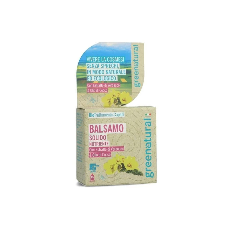Balsamo solido bio nutriente, 40 g - Greenatural