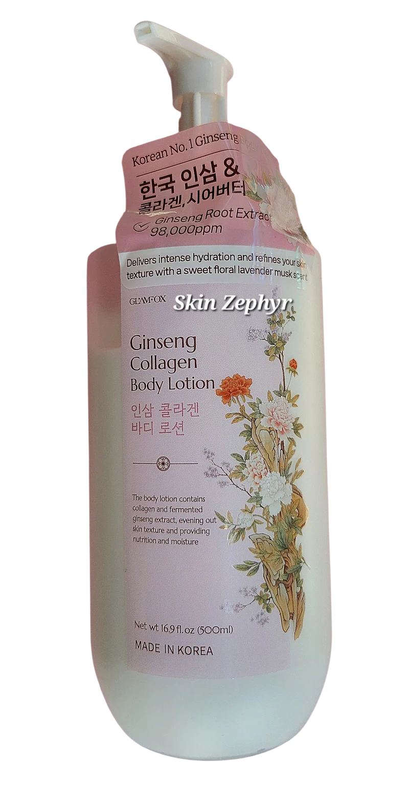 Glamfox Ginseng Collagen Body Lotion