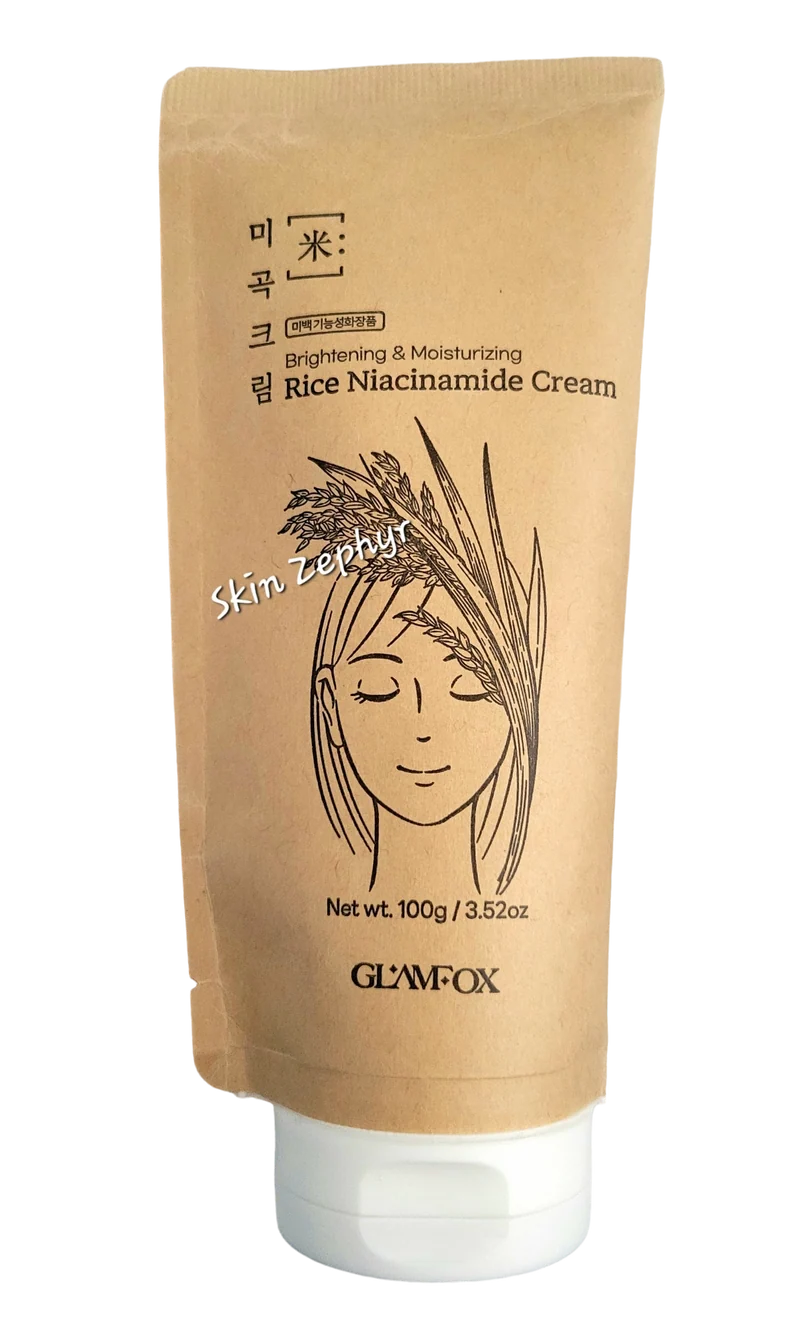 Glamfox Rice Niacinamide Cream