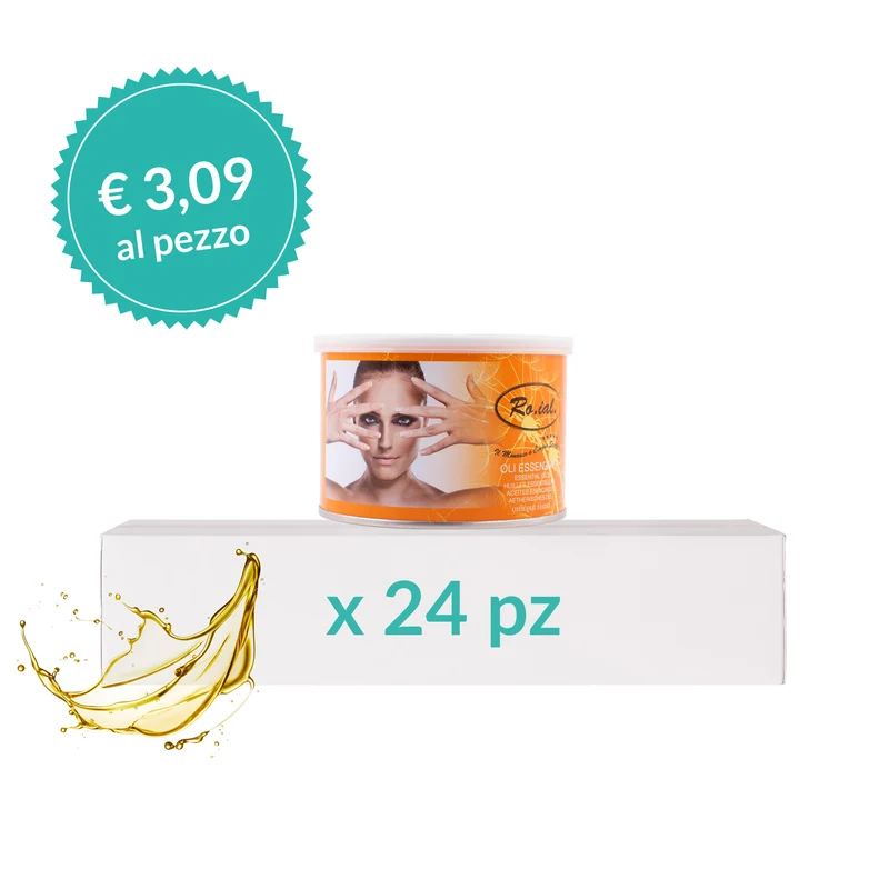 Cera Barattolo Olii Essenziali RO.IAL - 24 Pz