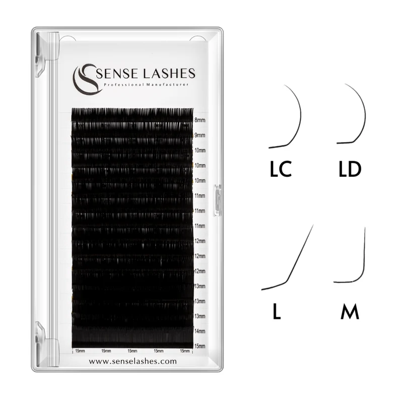 L / M / LC / LD Curl Eyelash Extensions