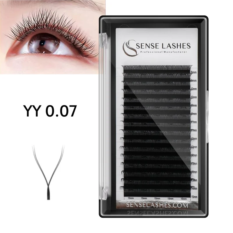 Wholesale 0.07MM YY Volume Eyelash Extensions