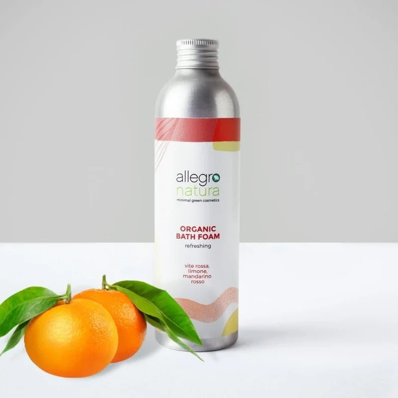 Bagnodoccia rinfrescante vite rossa, 250 ml - Allegro Natura