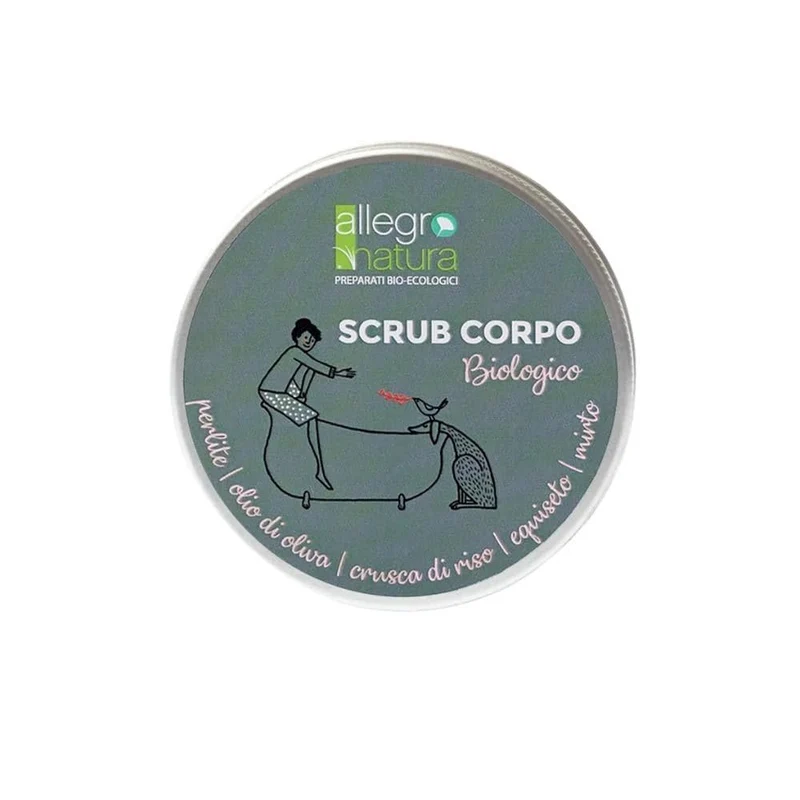 Scrub corpo con perlite, 200 ml - Allegro Natura