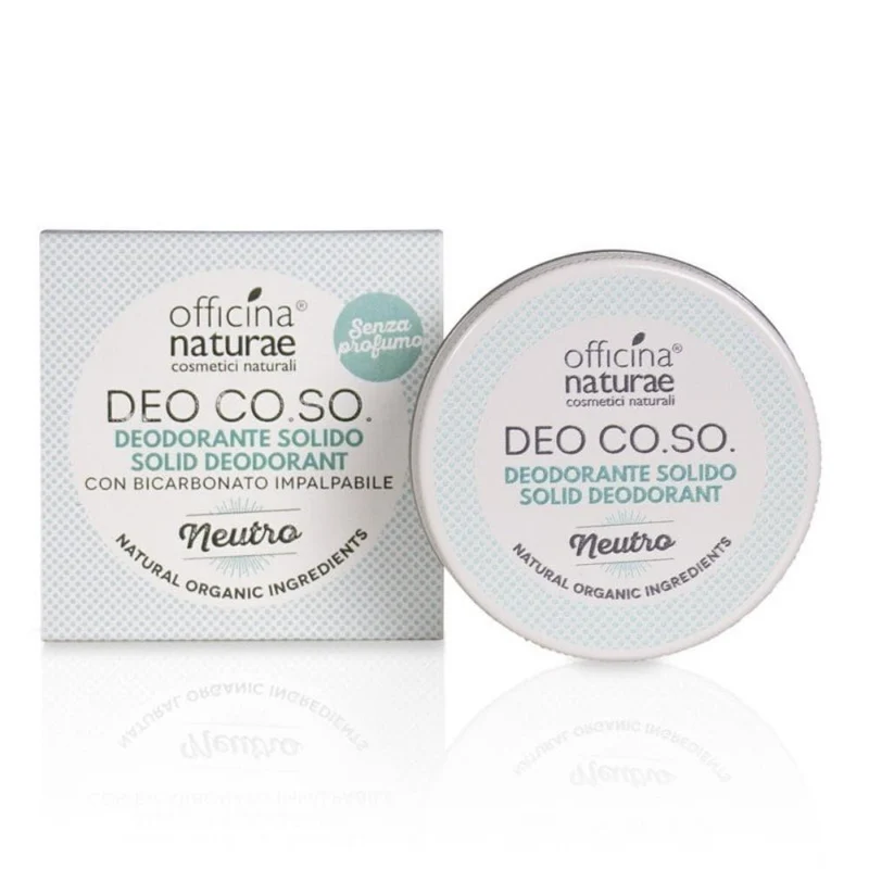 Deodorante solido neutro CO.SO., 50 ml - Officina Naturae