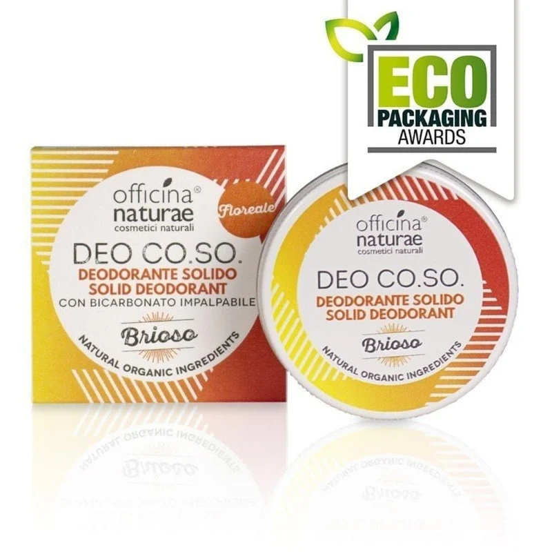 Deodorante solido brioso CO.SO., 50 ml - Officina Naturae