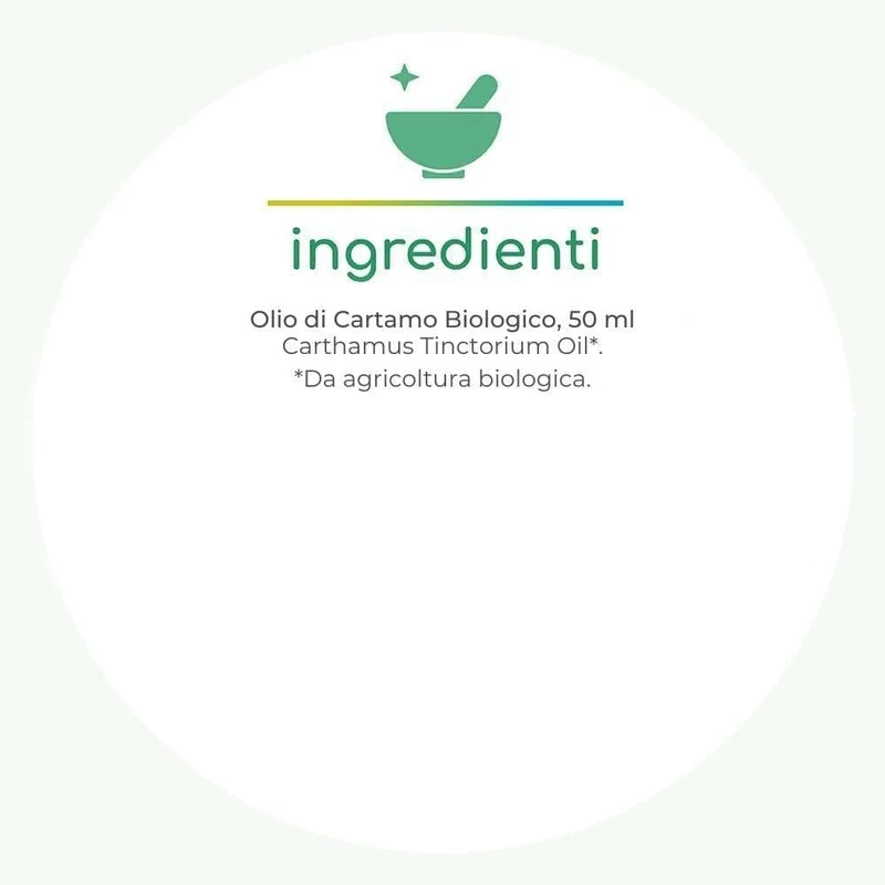 Olio di cartamo biologico, 50 ml - Officina Umbra