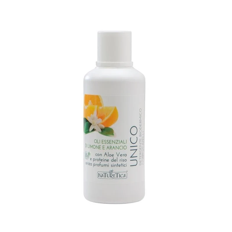 Doccia shampoo biodermico con aloe, 500 ml - Naturetica