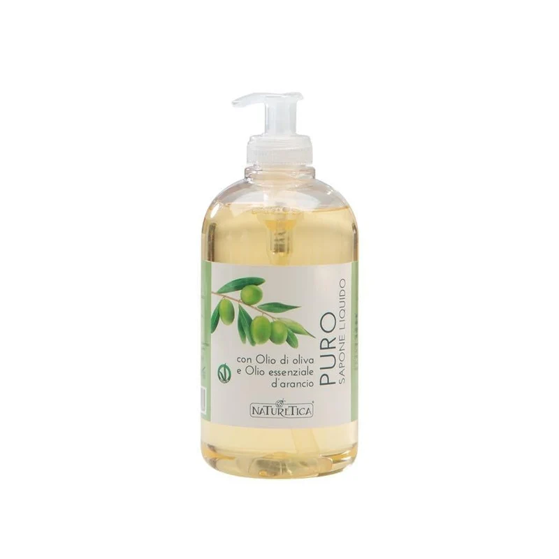 Sapone liquido di marsiglia puro, 500 ml - Naturetica