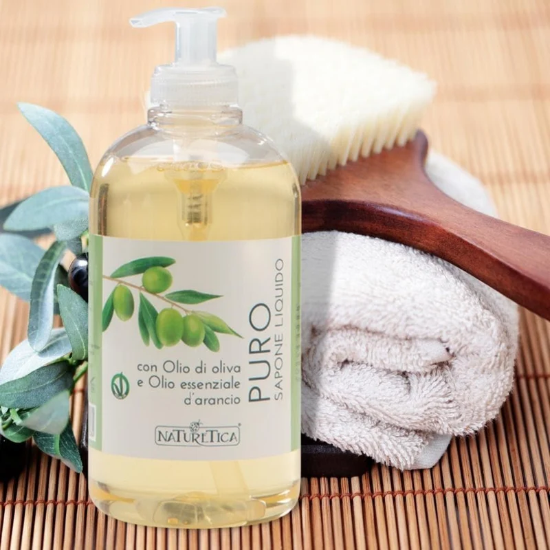 Sapone liquido di marsiglia puro, 500 ml - Naturetica