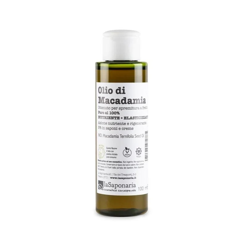 Olio di macadamia, 100 ml - La Saponaria