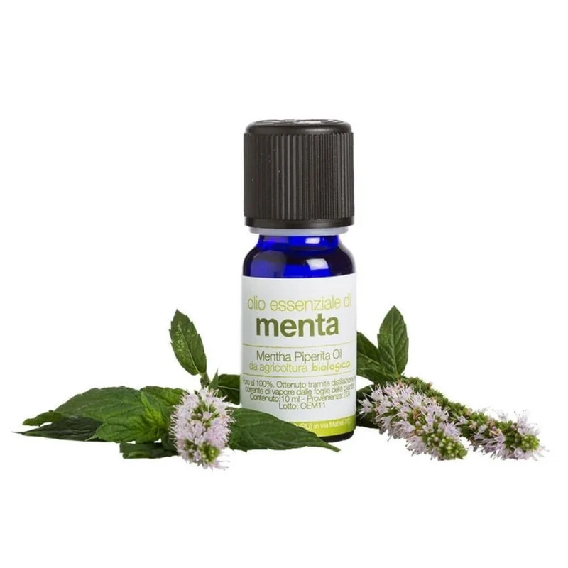 Olio essenziale di menta bio, 10 ml - La Saponaria