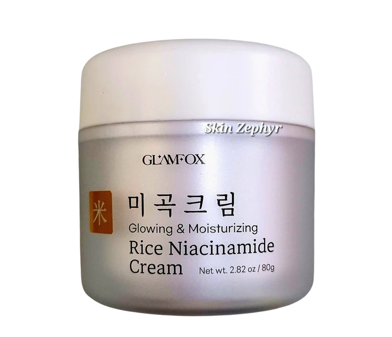 Glamfox Rice Niacinamide Glowing & Moisturizing Cream