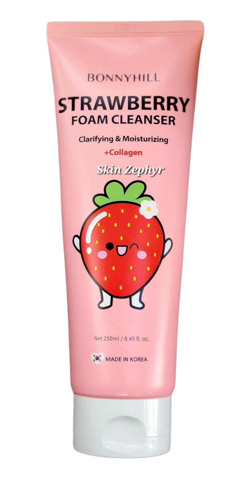 Bonnyhill Strawberry Foam Cleanser: Bonus Size