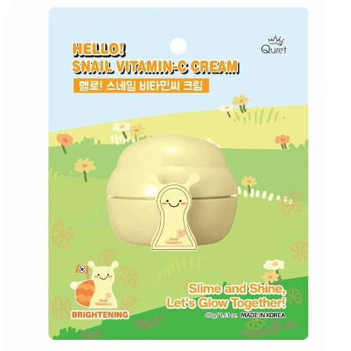 Quret Hello! Snail Vitamin-C Cream