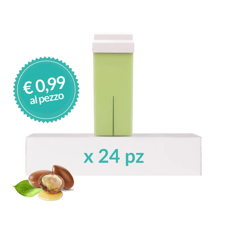 Cera in Cartuccia all'Olio di Argan RO.IAL - 24 Pz