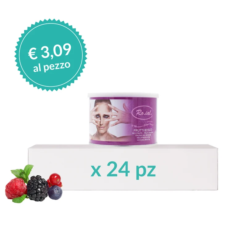 Cera Barattolo Frutti di Bosco RO.IAL - 24 Pz