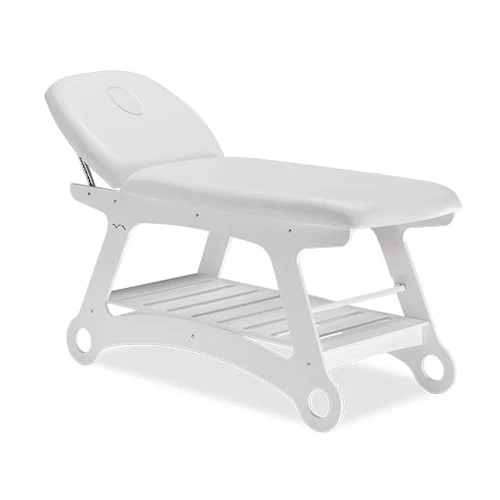 Lettino da Massaggio Ivy Plus in Legno Bianco