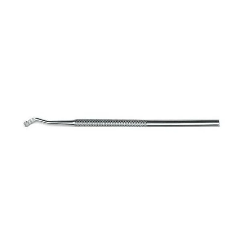Ferretto Pedicure con Punta Piatta Angolata in Acciaio Inox