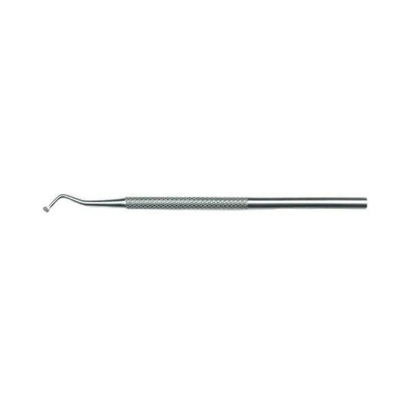 Ferretto Pedicure Punta Tonda Curvata a Sinistra in Acciaio Inox