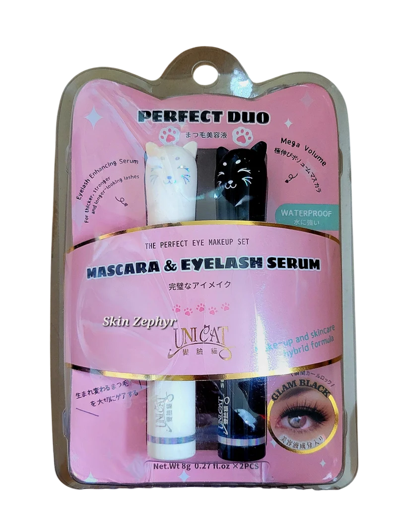 Unicat Mascara and Eyelash Serum Perfect Duo