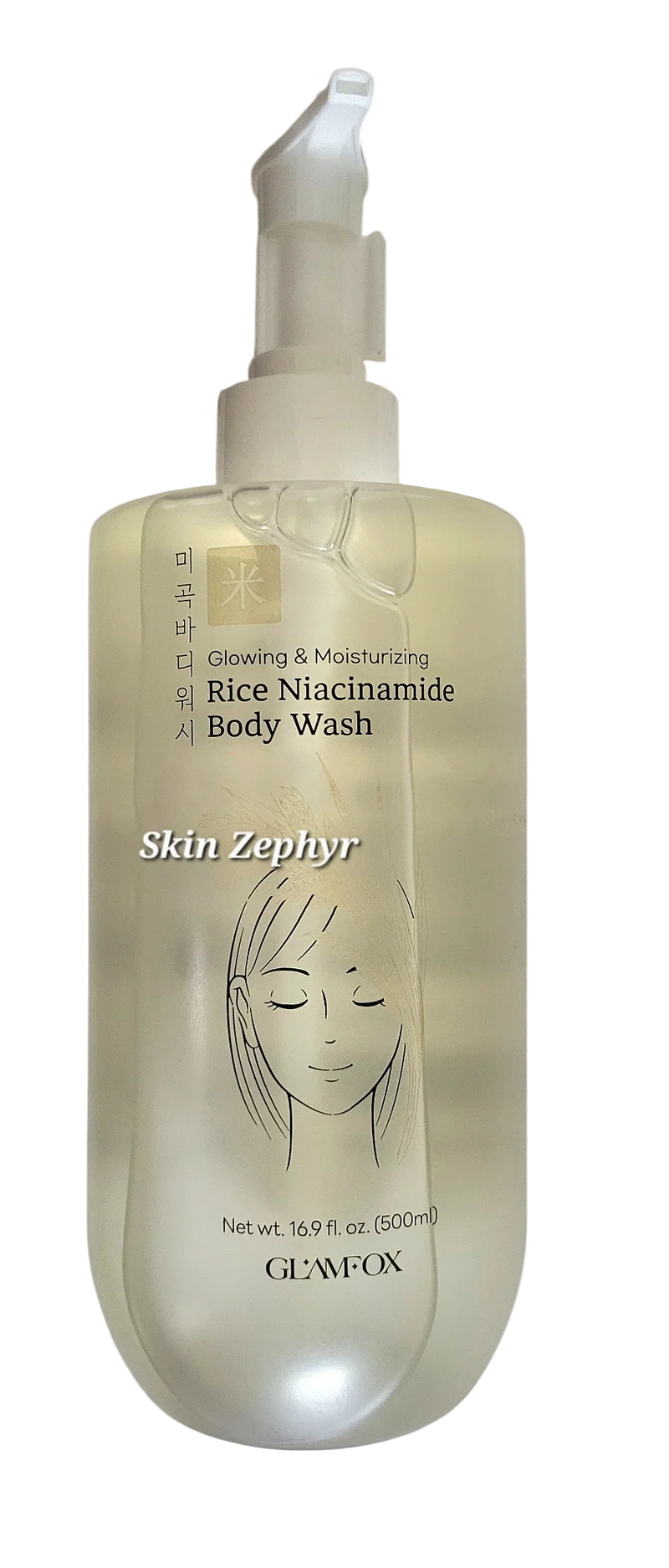 Glamfox Rice Niacinamide Body Wash