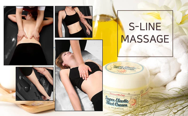 ELIZAVECCA Milky Piggy Super Elastic Bust Massage Body Cream