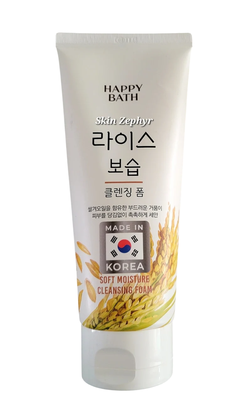 Happy Bath Rice Moisturizing Cleansing Foam