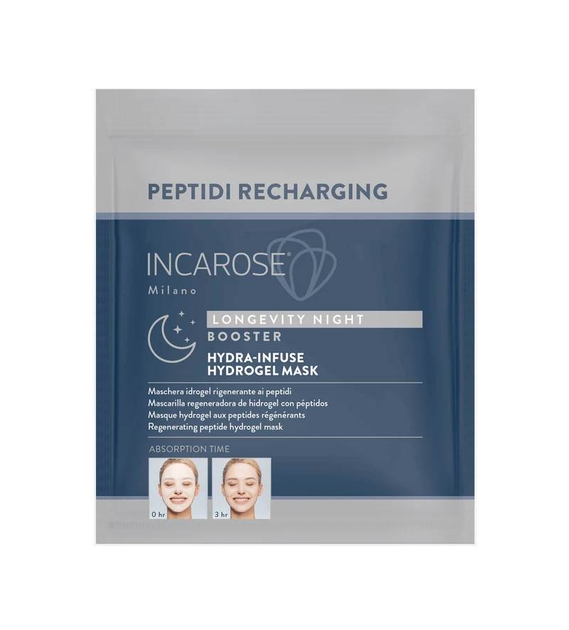 Maschera idrogel rigenerante ai peptidi