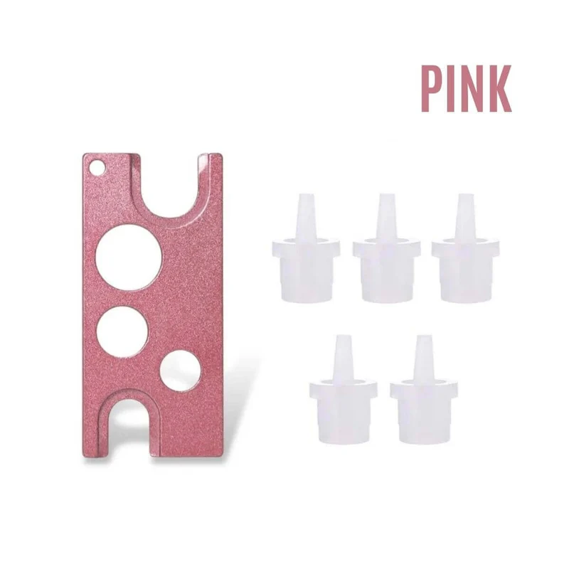 Adhesive Nozzle Opener and Spare Nozzles for Eyelash Extensions