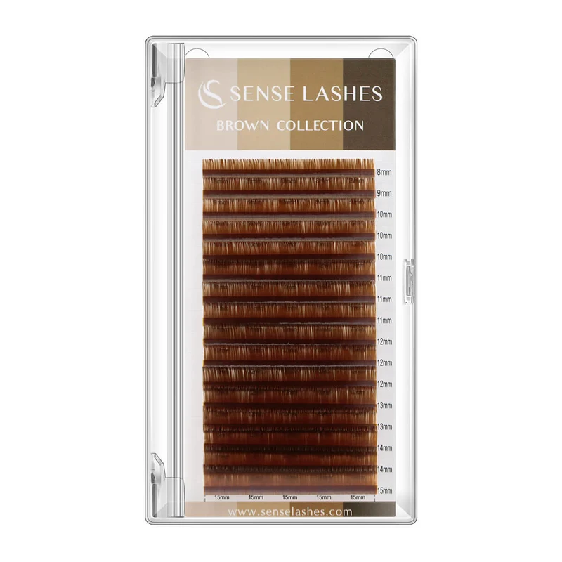 Deep Brown Cashmere Lashes 0.07mm