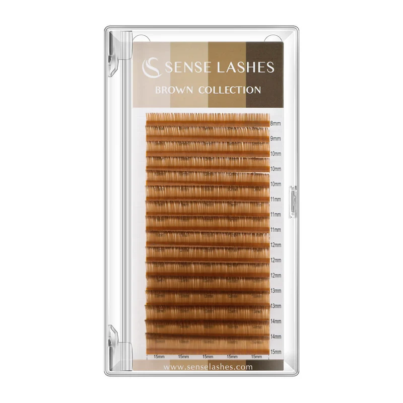 Light Brown Cashmere Lashes 0.07mm