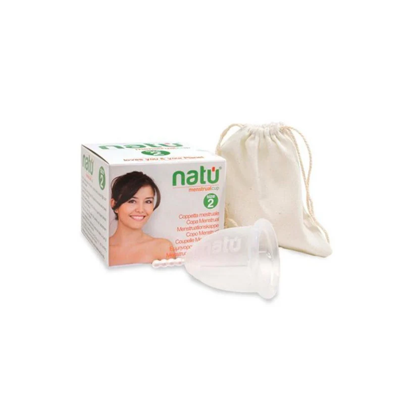 Coppetta mestruale ipoallergenica Natù, size 2 - Greenatural