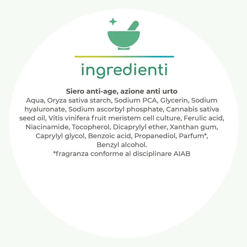 Siero viso anti-age azione urto, 15 ml - Verdesativa
