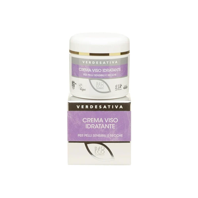 Crema viso bioattiva idratante, 50 ml - Verdesativa
