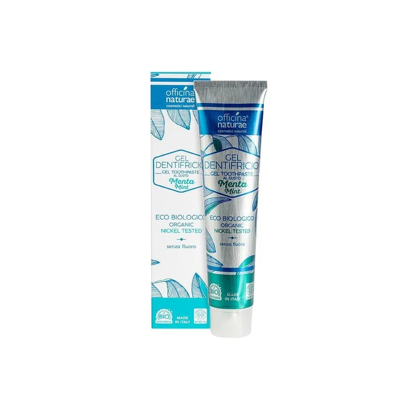 Gel dentifricio naturale alla menta, 75 ml - Officina Naturae