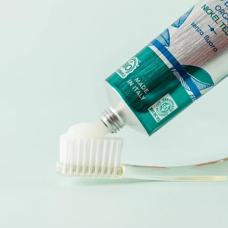 Gel dentifricio naturale alla menta, 75 ml - Officina Naturae