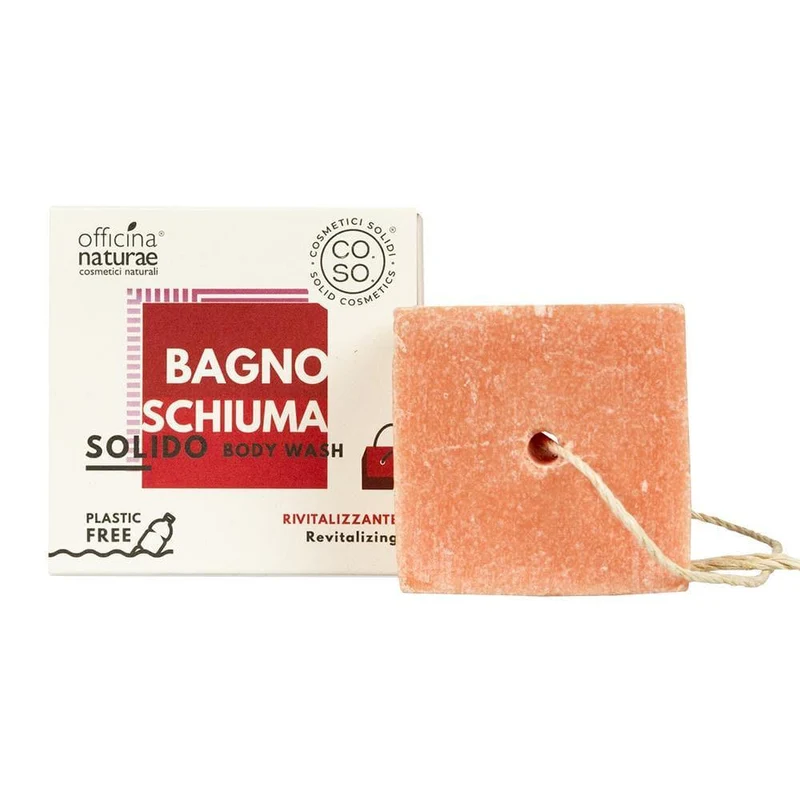 Bagnoschiuma solido rivitalizzante CO.SO., 64 g - Officina Naturae
