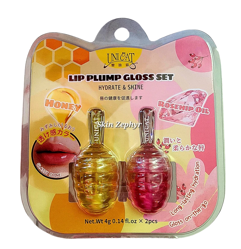 Unicat Lip Plump Gloss Set