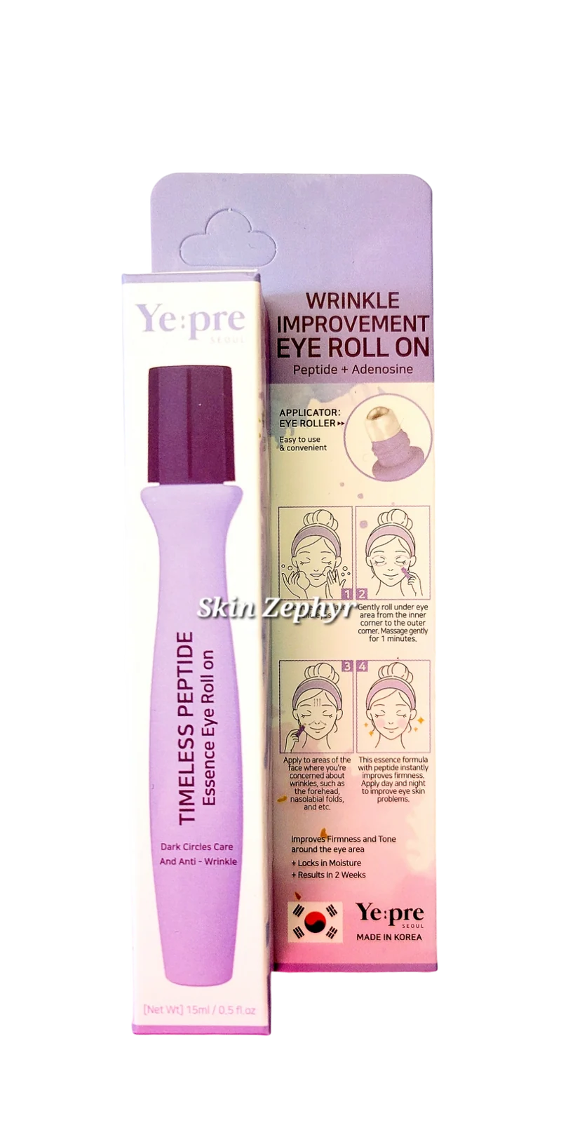 YE:PRE - Timeless Peptide Essence Eye Roll-on