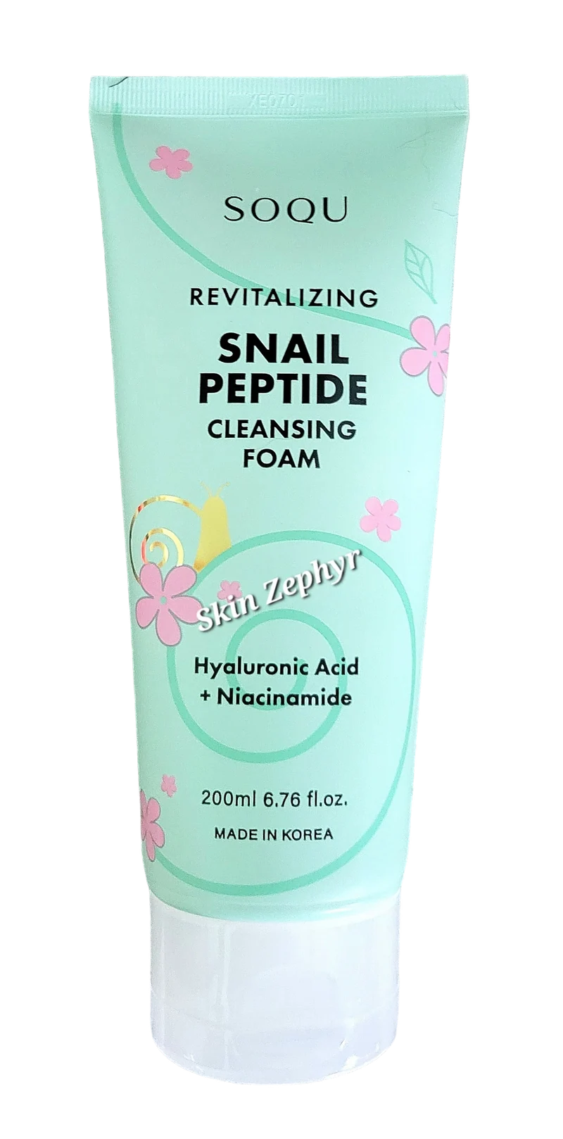 Soqu Revitalizing Snail Peptide Cleansing Foam