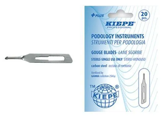 Lame Sgorbie KIEPE 1 mm - 20 Pz