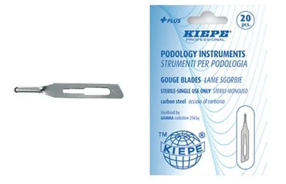 Lame Sgorbie KIEPE 2 mm - 20 Pz