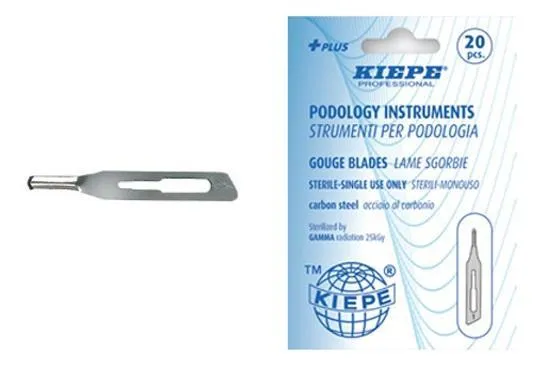 Lame Sgorbie KIEPE 3 mm - 20 Pz