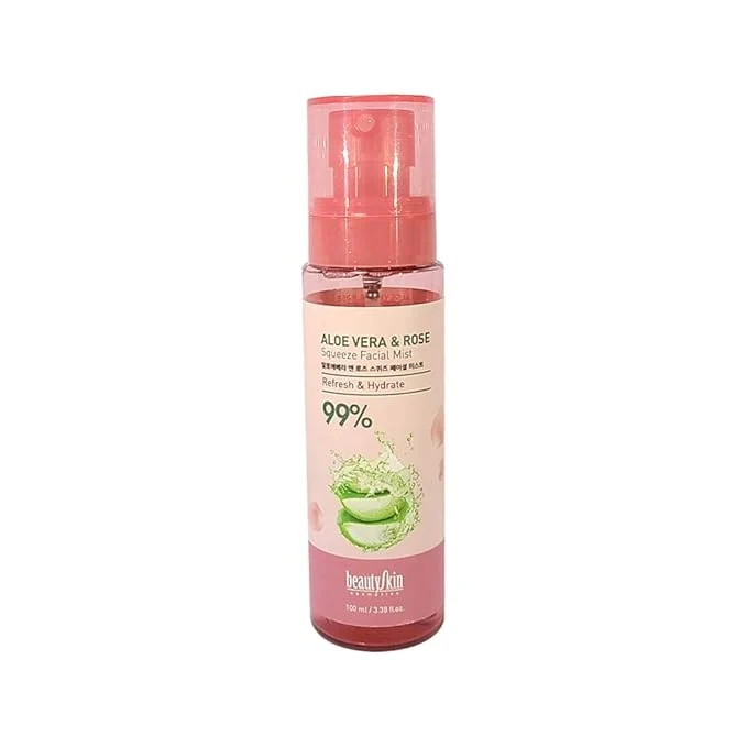 Beautyskin Aloe Vera and Rose Squeeze Facial Mist