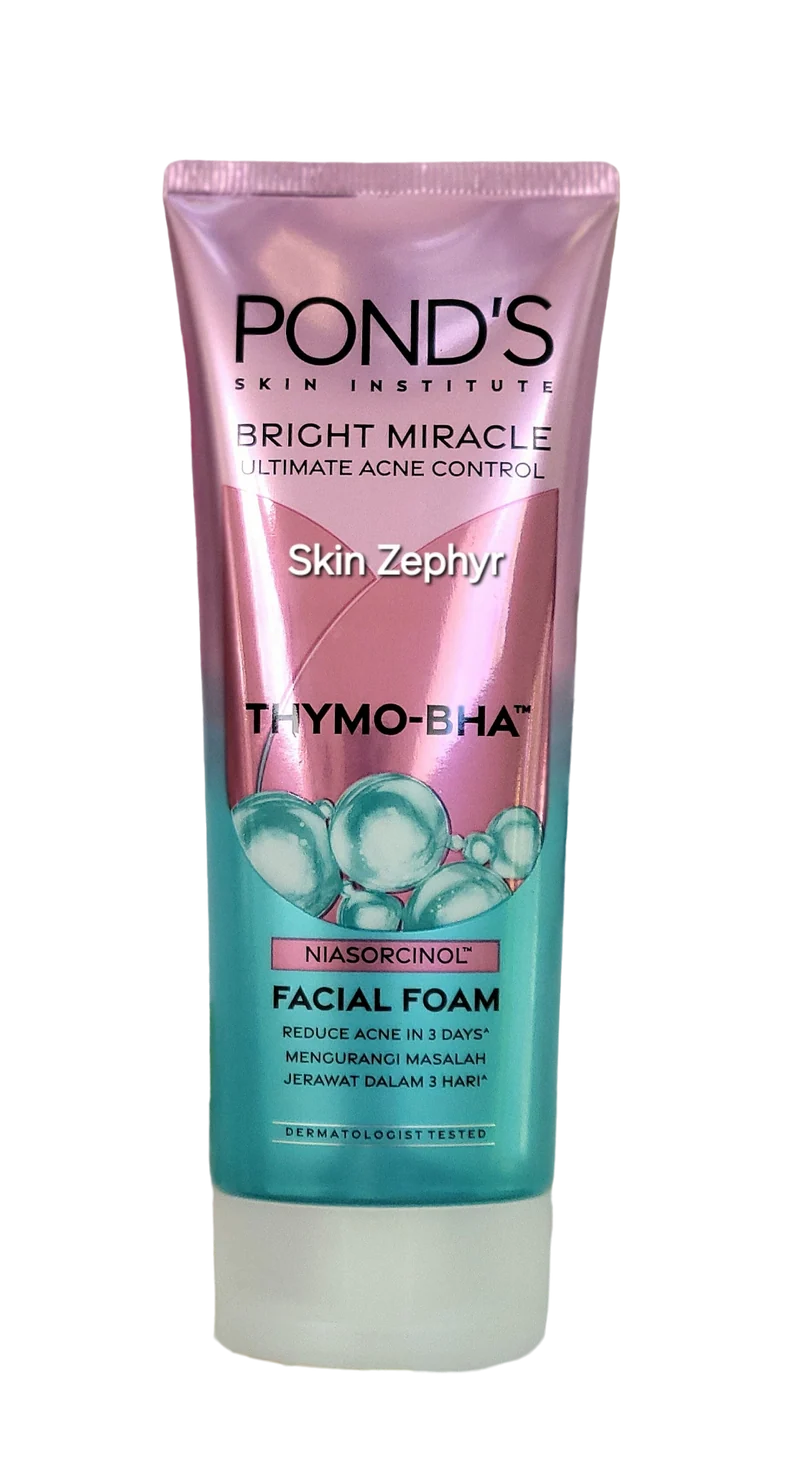 Pond's Bright Miracle Ultimate Acne Control THYMO-BHA Facial Foam