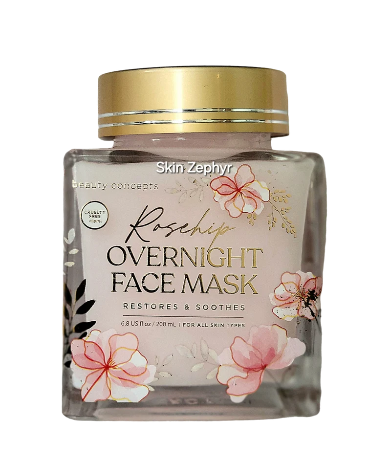 Beauty Concepts Rosehip Overnight Face Mask