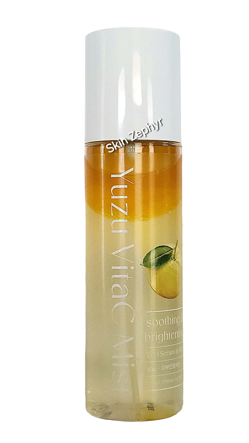 Glamfox Yuzu VitaC Mist: 2-in-1 Serum Mist